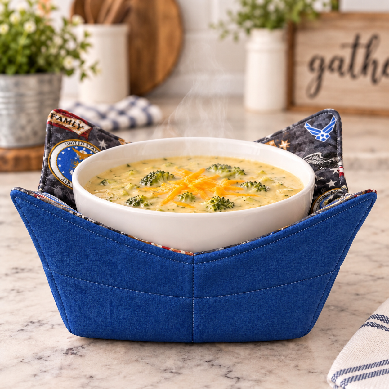 Bowl Cozy Military Theme