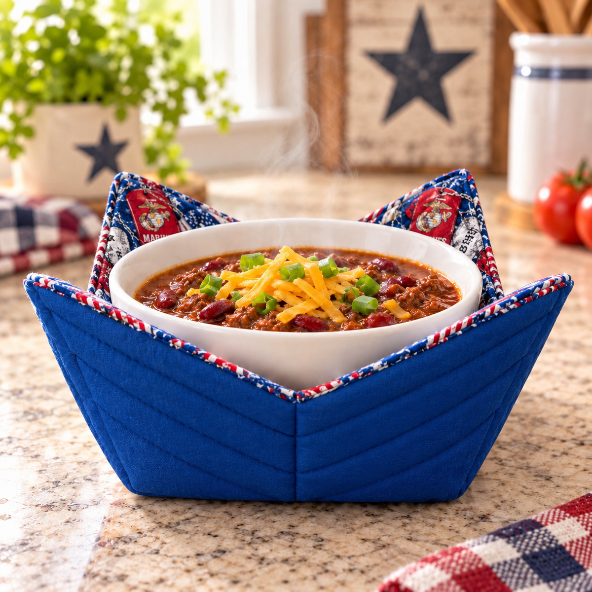Bowl Cozy Military Theme